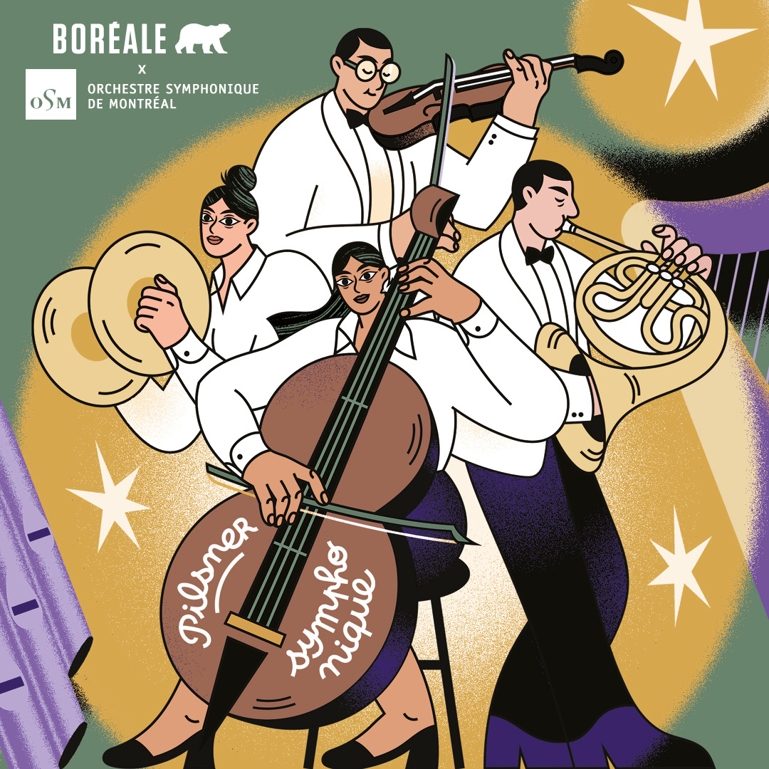 Pilsner symphonique 2.0 : OSM x Boréale – Playlist