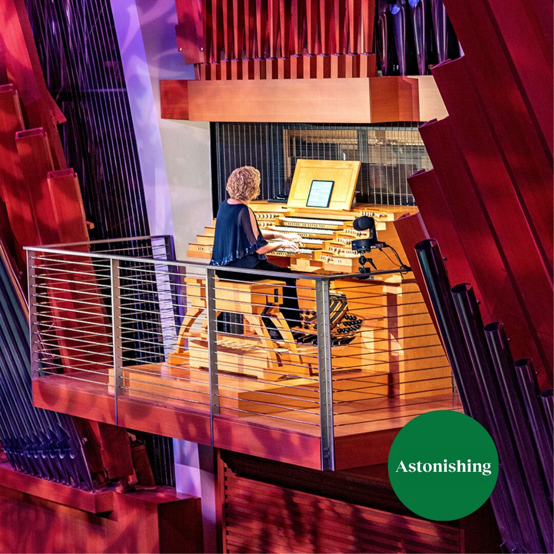 The Organ Put its Best Feet Forward